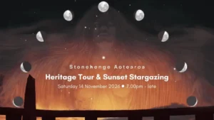Heritage event Join us at Stonehenge Aotearoa